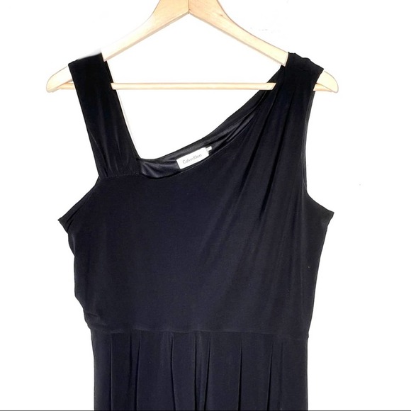 Calvin Klein Black One-Shoulder Dress - Picture 2 of 5